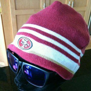 NFL San Francisco 49ers Hat Beanie Size Youth Toque Christmas Stockings Stuffer